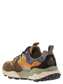 Flower Mountain Yamano 3 Sneakers In Suede And Technical Fabric