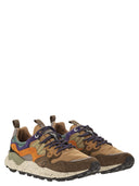 Flower Mountain Yamano 3 Sneakers In Suede And Technical Fabric