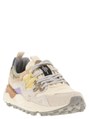 Flower Mountain Yamano 3 Sneakers In Suede And Technical Fabric