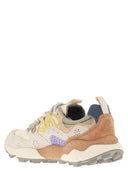 Flower Mountain Yamano 3 Sneakers In Suede And Technical Fabric
