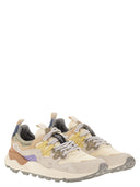 Flower Mountain Yamano 3 Sneakers In Suede And Technical Fabric