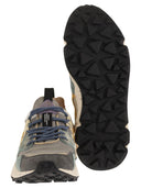 Flower Mountain Yamano 3 Sneakers In Suede And Technical Fabric