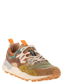 Flower Mountain Yamano 3 Sneakers In Suede And Technical Fabric