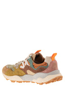 Flower Mountain Yamano 3 Sneakers In Suede And Technical Fabric