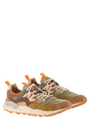 Flower Mountain Yamano 3 Sneakers In Suede And Technical Fabric
