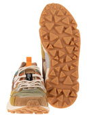 Flower Mountain Yamano 3 Sneakers In Suede And Technical Fabric