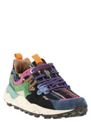 Flower Mountain Yamano 3 Sneakers In Suede And Technical Fabric