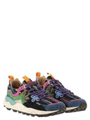 Flower Mountain Yamano 3 Sneakers In Suede And Technical Fabric