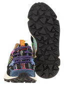 Flower Mountain Yamano 3 Sneakers In Suede And Technical Fabric