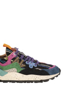 Flower Mountain Yamano 3 Sneakers In Suede And Technical Fabric