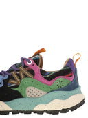 Flower Mountain Yamano 3 Sneakers In Suede And Technical Fabric