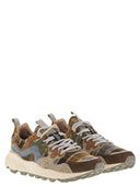 Flower Mountain Yamano 3 Suede And Wool Sneakers
