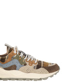 Flower Mountain Yamano 3 Suede And Wool Sneakers