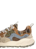 Flower Mountain Yamano 3 Suede And Wool Sneakers