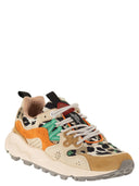 Flower Mountain Yamano 3 Sneakers In Suede And Technical Fabric