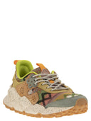 Flower Mountain Kotetsu Sneakers In Suede And Technical Fabric