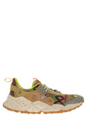 Flower Mountain Kotetsu Sneakers In Suede And Technical Fabric