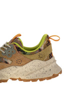 Flower Mountain Kotetsu Sneakers In Suede And Technical Fabric
