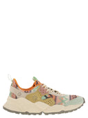 Flower Mountain Kotetsu Sneakers In Suede And Technical Fabric