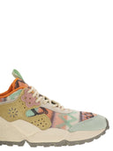 Flower Mountain Kotetsu Sneakers In Suede And Technical Fabric