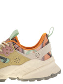 Flower Mountain Kotetsu Sneakers In Suede And Technical Fabric
