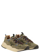 Flower Mountain Yamabushi Sneakers In Suede And Technical Fabric