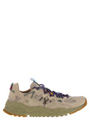Flower Mountain Yamabushi Sneakers In Suede And Technical Fabric