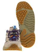 Flower Mountain Yamabushi Sneakers In Suede And Technical Fabric