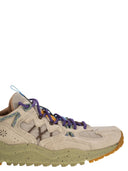 Flower Mountain Yamabushi Sneakers In Suede And Technical Fabric