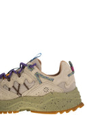Flower Mountain Yamabushi Sneakers In Suede And Technical Fabric