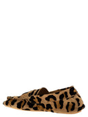 Anniel Suede Loafers With Animal Print