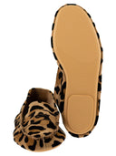 Anniel Suede Loafers With Animal Print