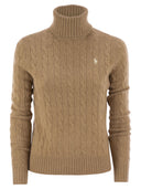 Polo Ralph Lauren Wool and Cashmere Cable Knit Knit Sweter