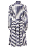Polo Ralph Lauren Striped Chemisier With Belt