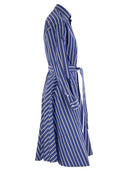 Polo Ralph Lauren Striped Chemisier With Belt