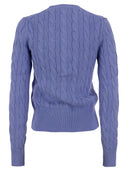 Polo Ralph Lauren Plaited Cotton Cardigan