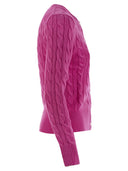 كارديجان بولو رالف لورين مع الأكمام الطويلة