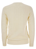 Polo Ralph Lauren Wool And Cashmere Cable Knit Sweater
