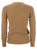 Polo Ralph Lauren Wool And Cashmere Cable Knit Sweater