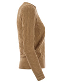 Polo Ralph Lauren Wool And Cashmere Cable Knit Sweater