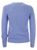 Polo Ralph Lauren Wool And Cashmere Cable Knit Sweater