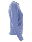 Polo Ralph Lauren Wool And Cashmere Cable Knit Sweater