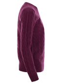Polo Ralph Lauren Wool and Cashmere Cable Knit Sweter