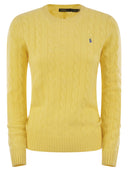 Polo Ralph Lauren Wool And Cashmere Cable Knit Sweater