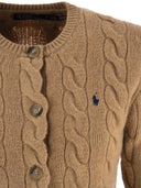 Polo Ralph Lauren Wool und Kaschmir -Kabel -Strickjacke