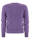 Polo Ralph Lauren Wool And Cashmere Cable Knit Cardigan