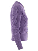 Polo Ralph Lauren Wool And Cashmere Cable Knit Cardigan