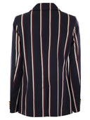 Polo Ralph Lauren Striped Blazer mit Wappen
