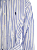 Polo Ralph Lauren Paneled Striped Cotton Chemisier