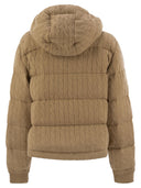 Polo Ralph Lauren Hooded Cable Knit Down Jacket